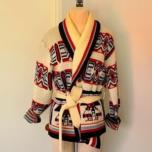 Vintage Wrap Sweater